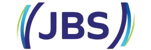 Home 4 Logotipo da JBS, gigante do setor industrial onde Luis Meireles atuou em posições de liderança operacional.